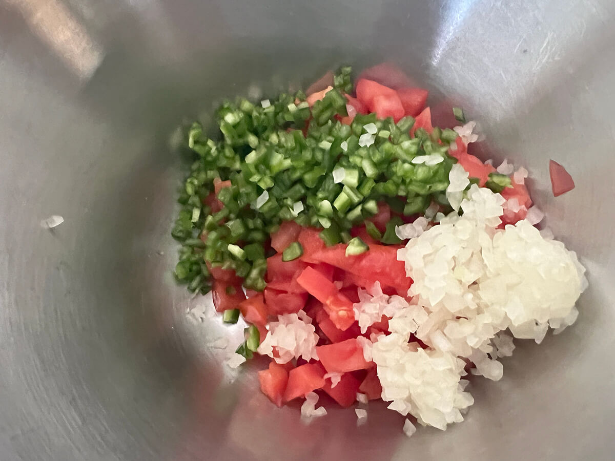 和田明日香さん「タコライス 蒸し大豆入り」