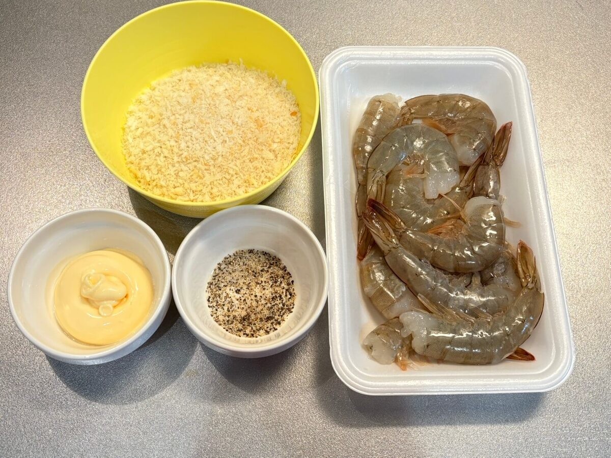 揚げないエビフライ