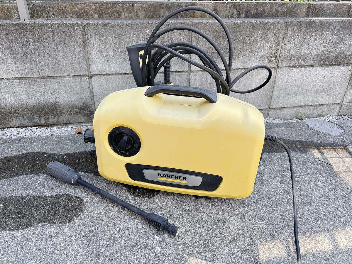 高圧洗浄機「ケルヒャー」