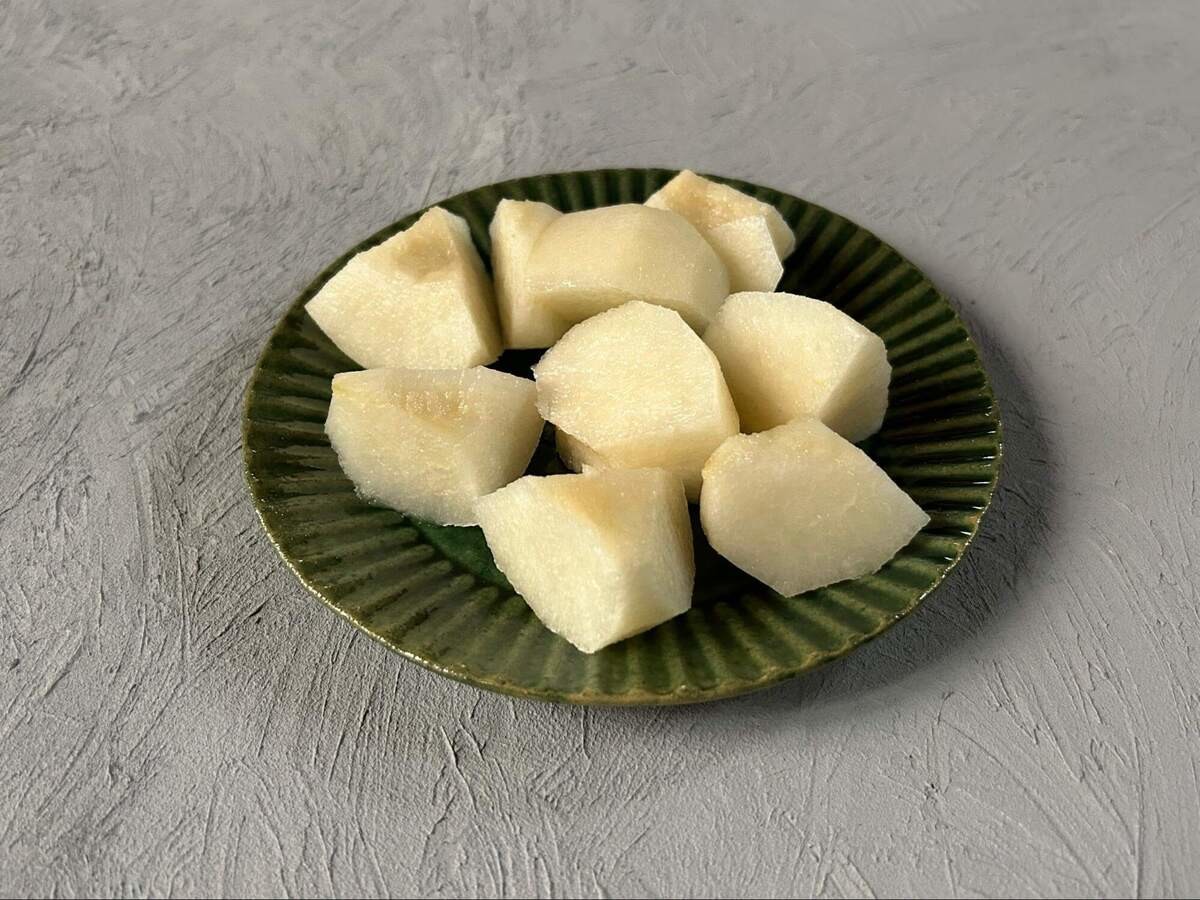 中野瑞樹さんが教える梨の切り方