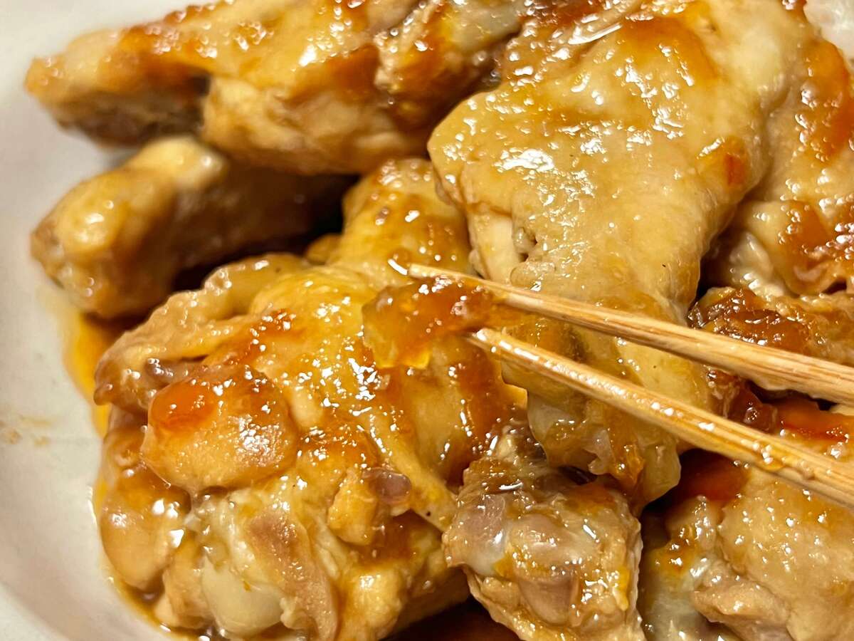 手羽元のマーマレード煮込み