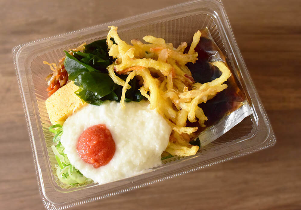 丸亀製麺「明太とろろうどん弁当」