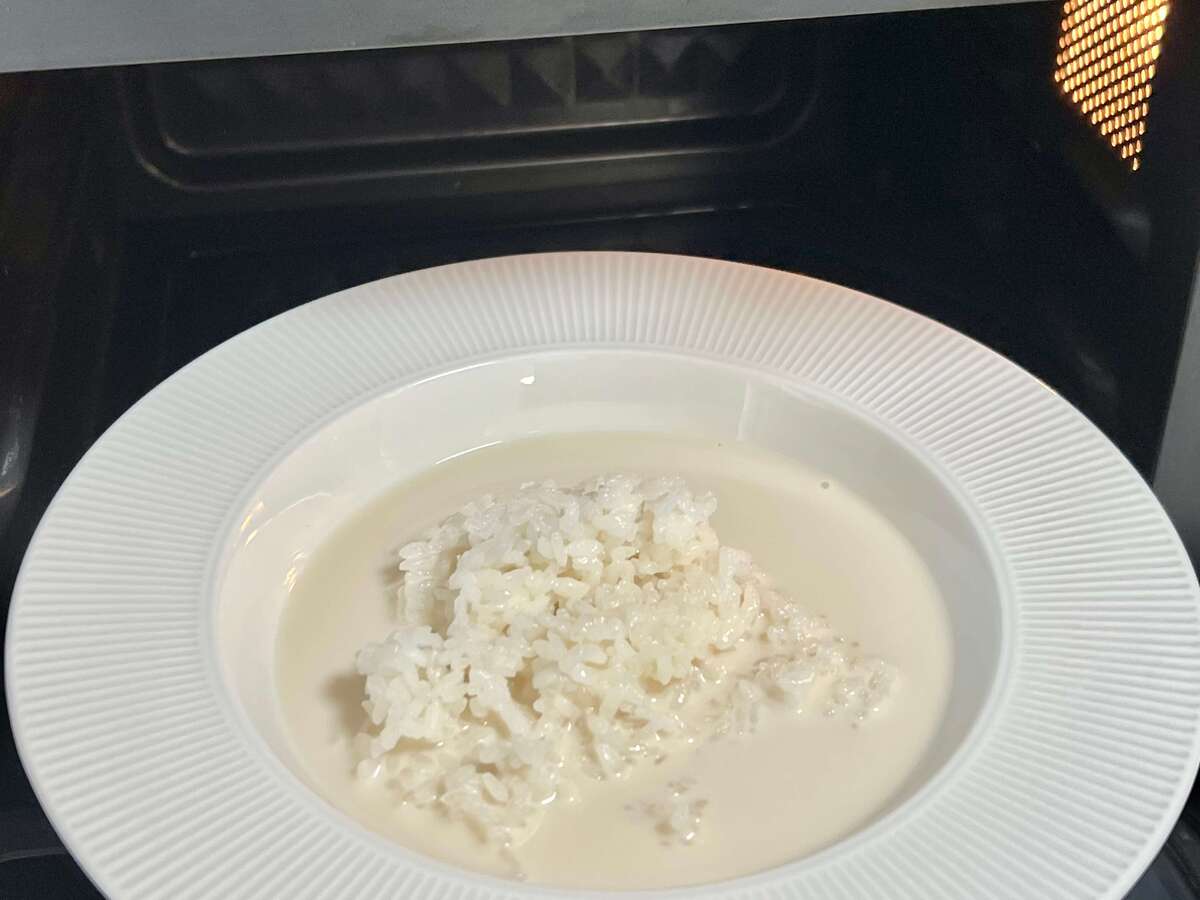 豆乳茶づけ
