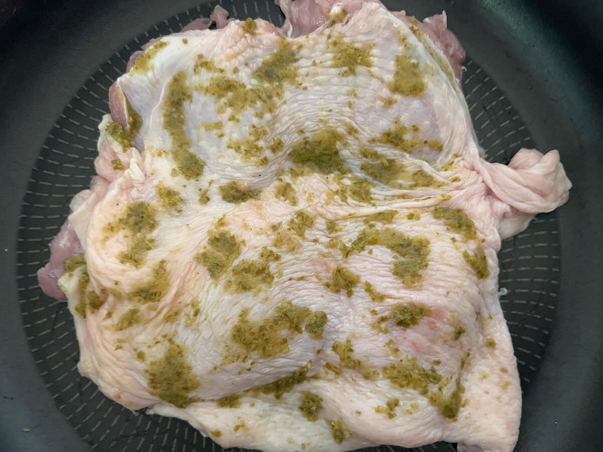 大原千鶴さん「鶏肉のゆずこしょう焼き」