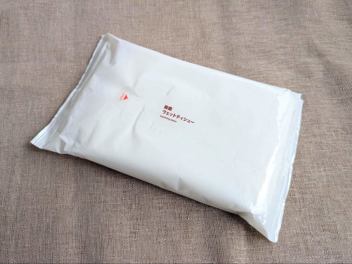 「除菌　ウェットティシュー　20枚入」