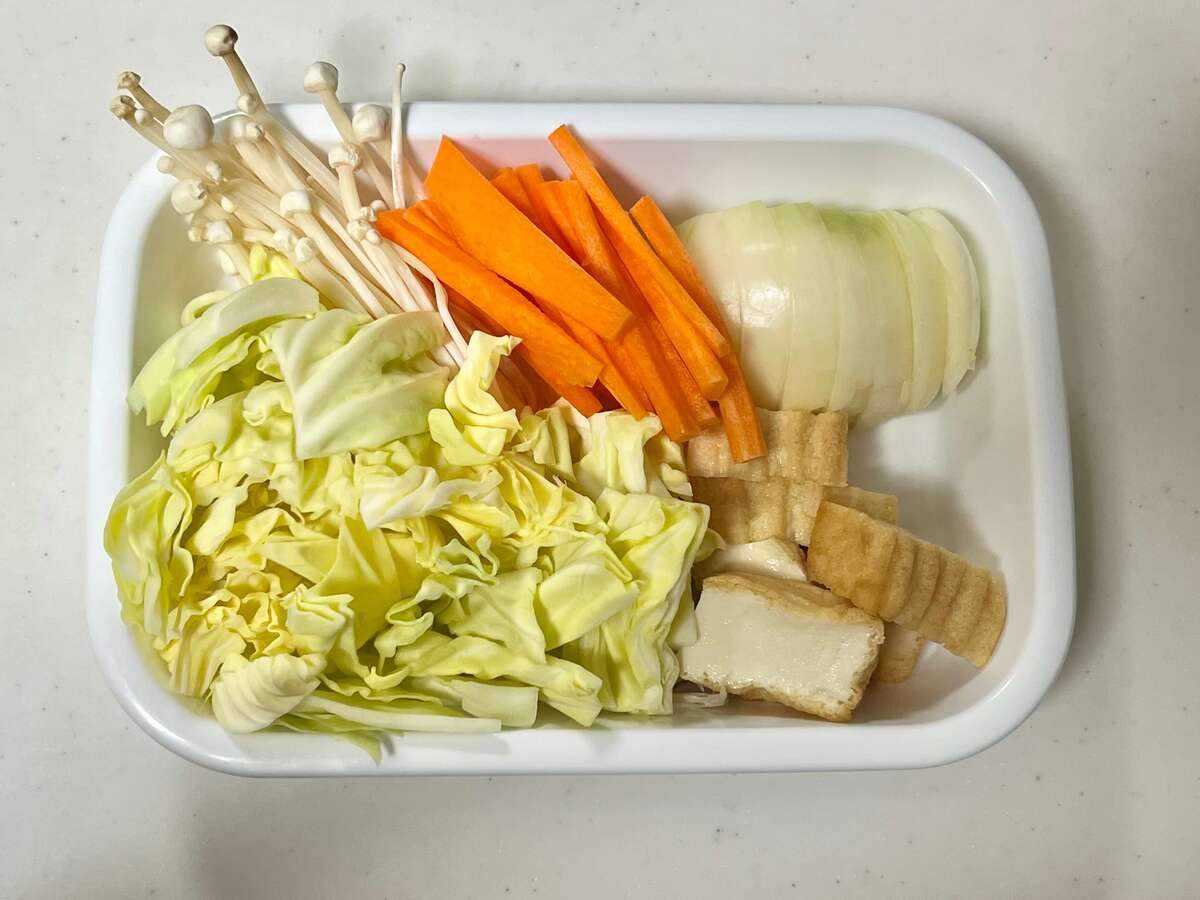 「卵とじあんかけ焼きそば」