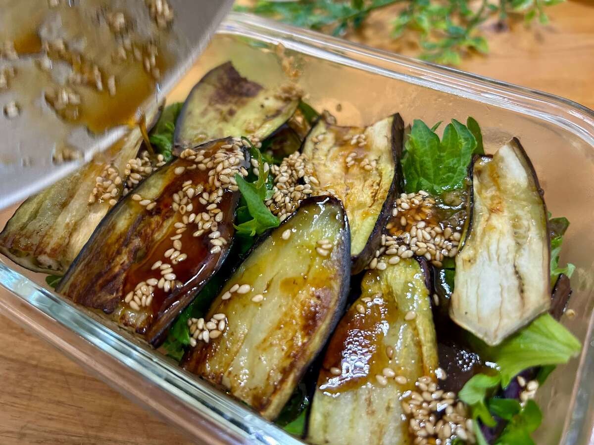 ナスのしそ浸し