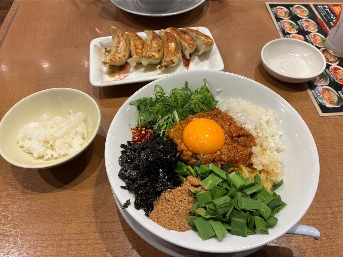 「二代目丸源」の『台湾まぜそば』