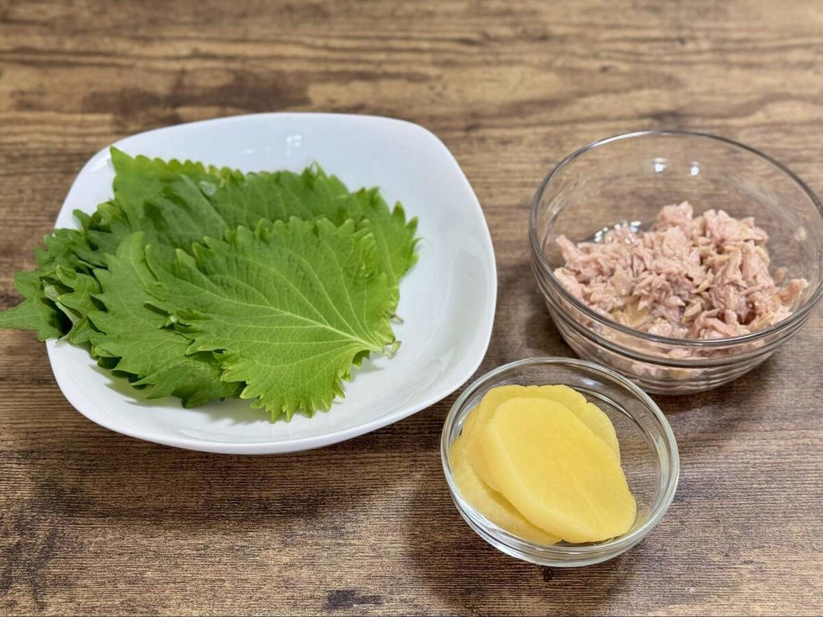 笠原将弘さん「ツナと青ジソのチャーハン」のレシピ