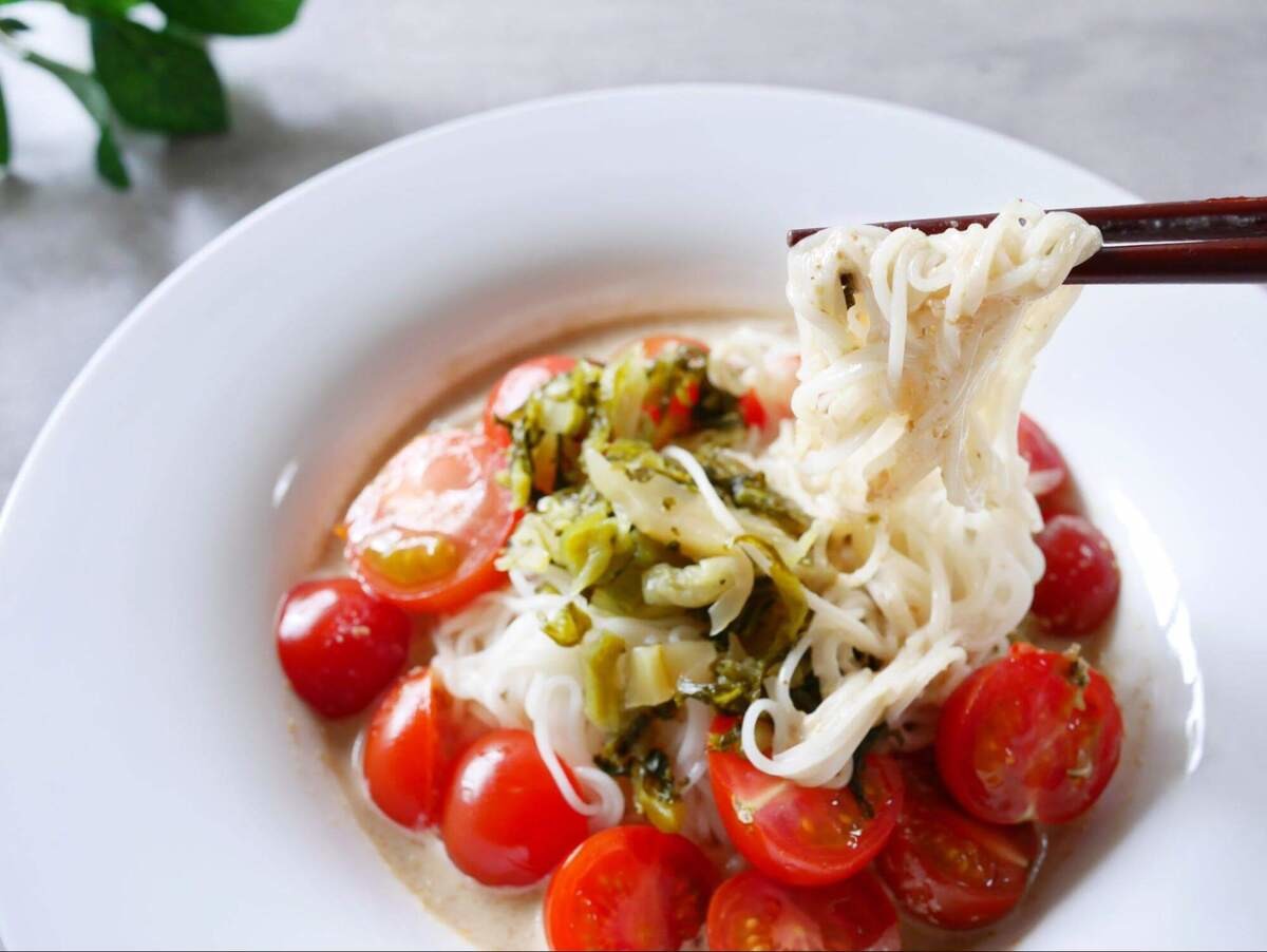 ごまだれトマトそうめん