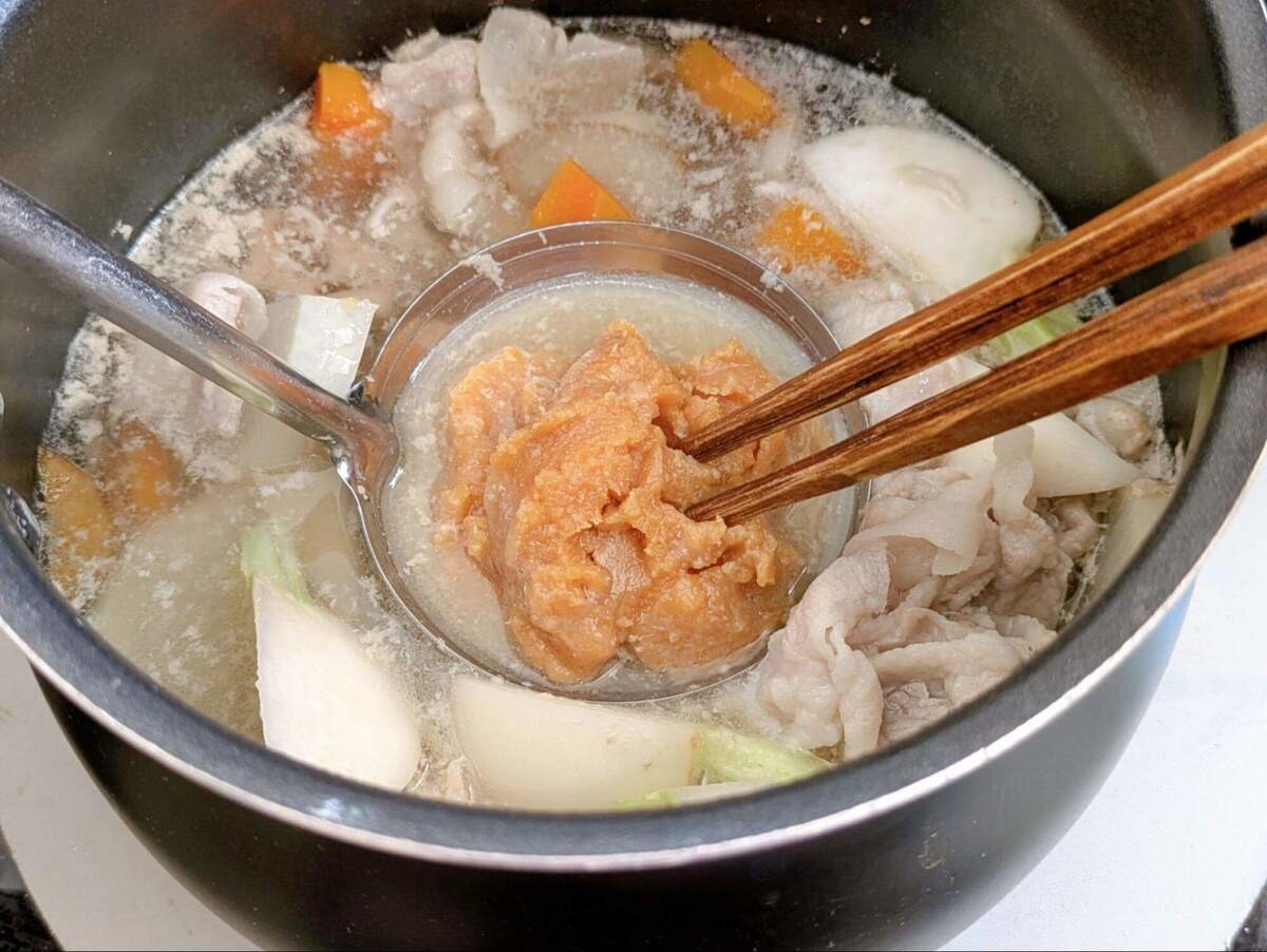 三國清三さん「豚汁」