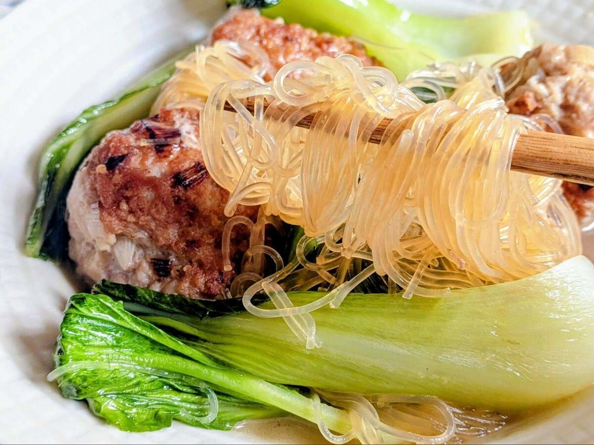 河野雅子さん「肉だんごの中国風煮物」