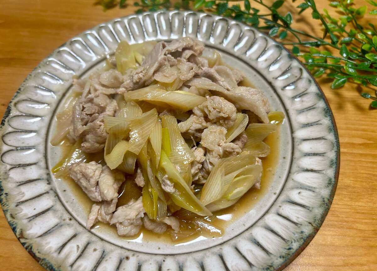 JA全農広報部「ねぎと豚肉のオイル蒸し」
