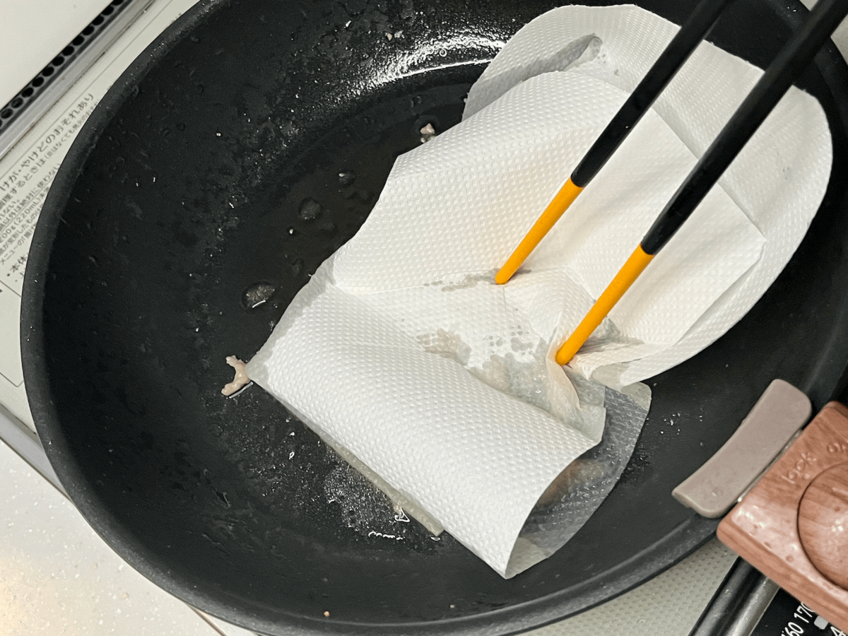 フライパンの正しい使い方