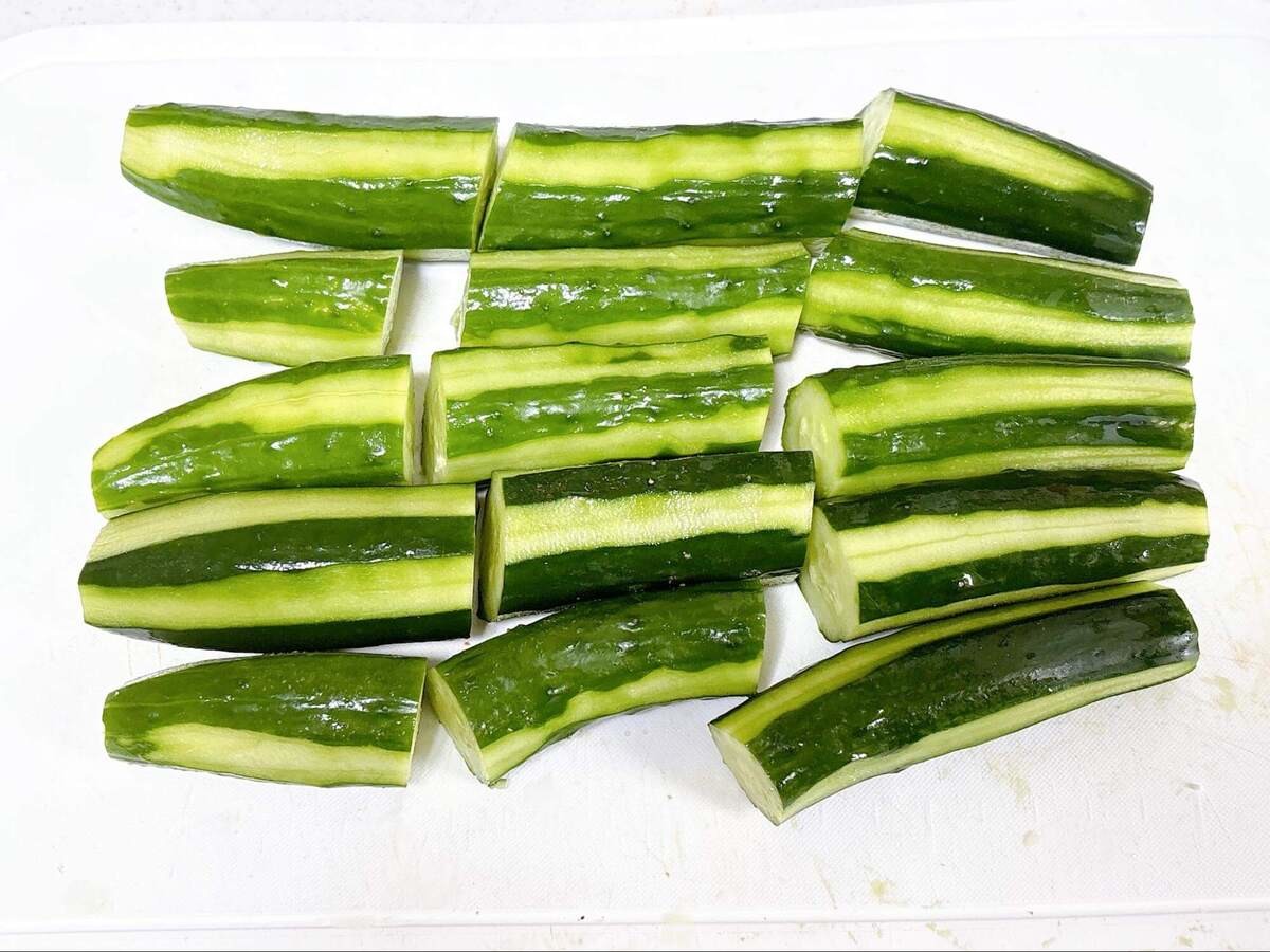 1番美味しくて簡単なきゅうりの一本漬けの作り方！
