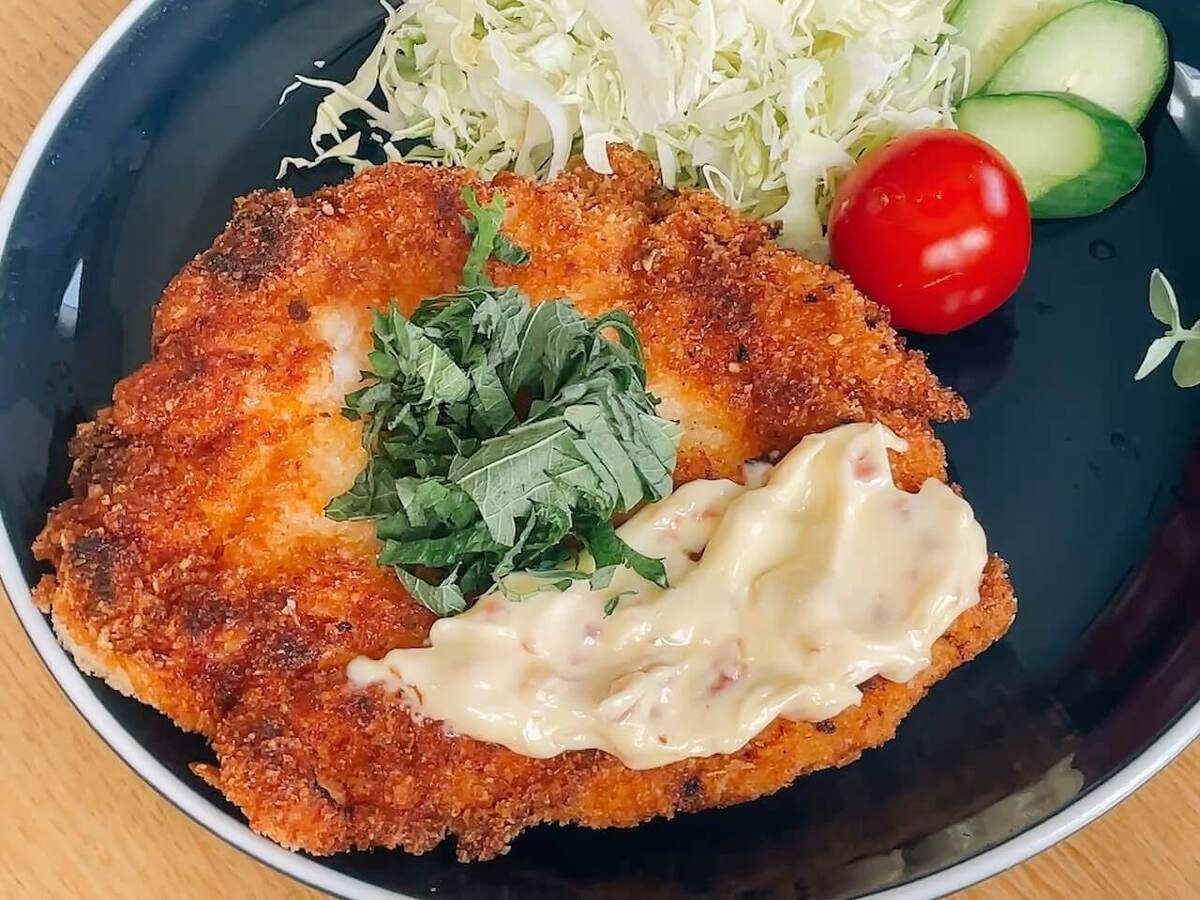 北斗晶さん「鶏むね肉でさっぱりわらじカツ」