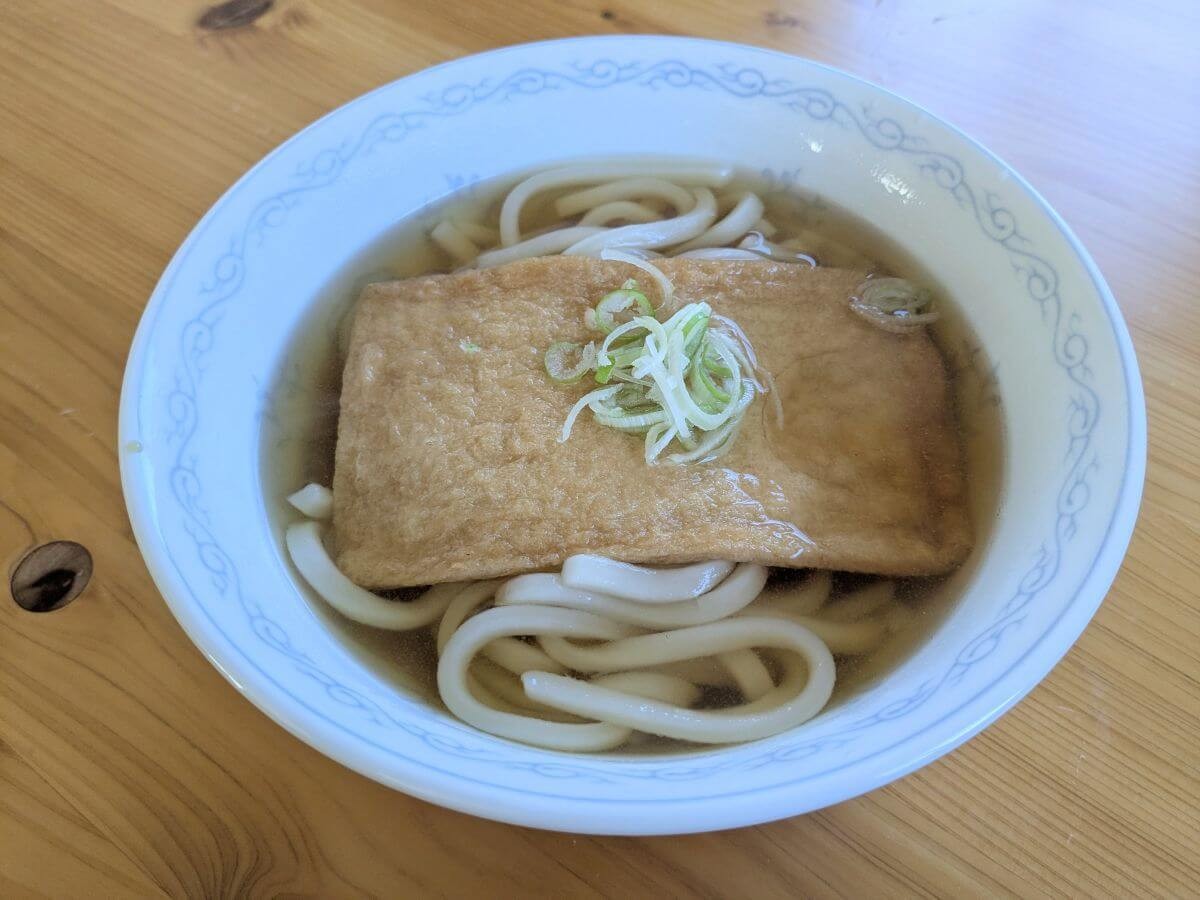 本格讃岐きつねうどんが158円!