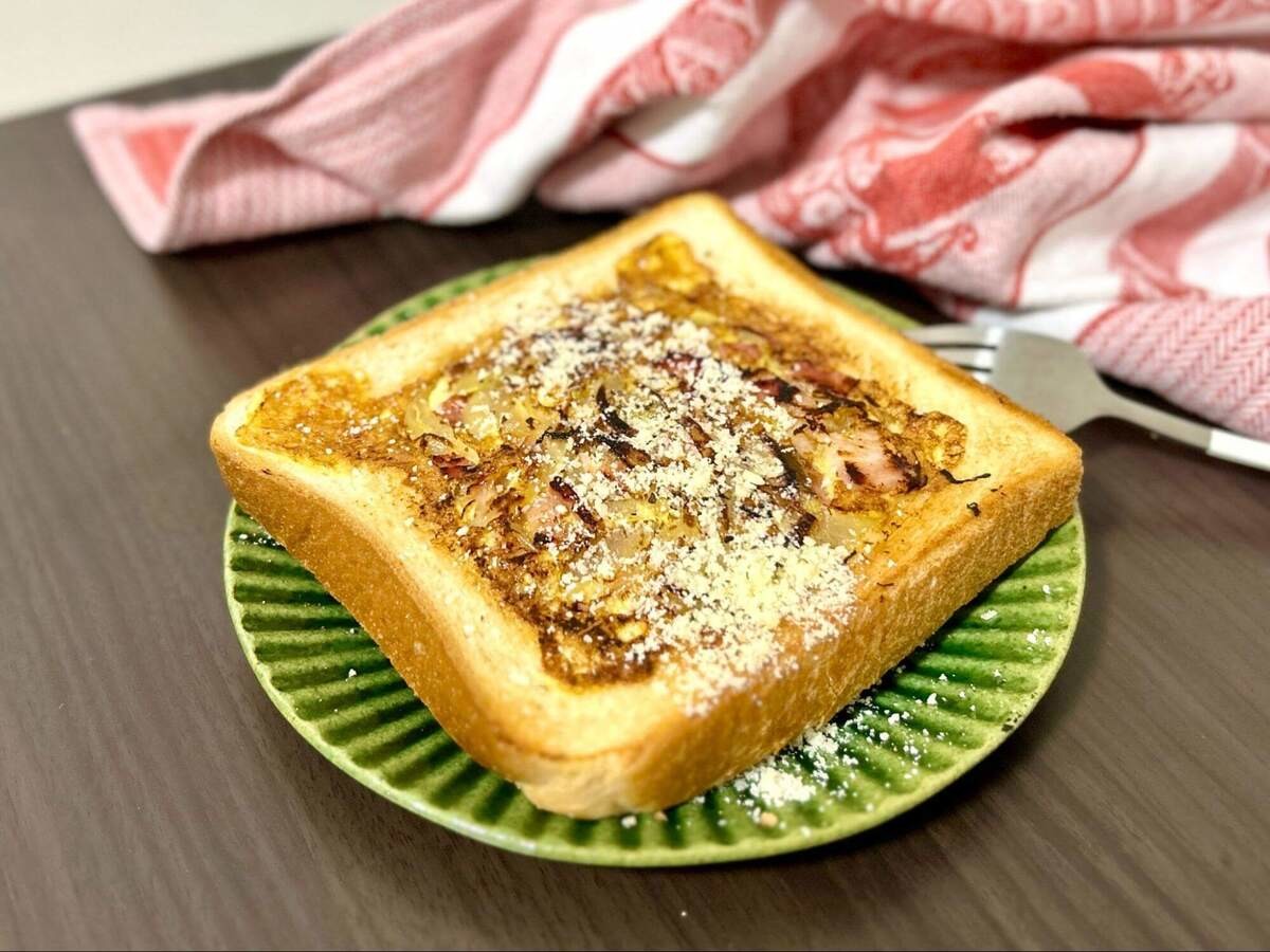 カルボナーラトースト