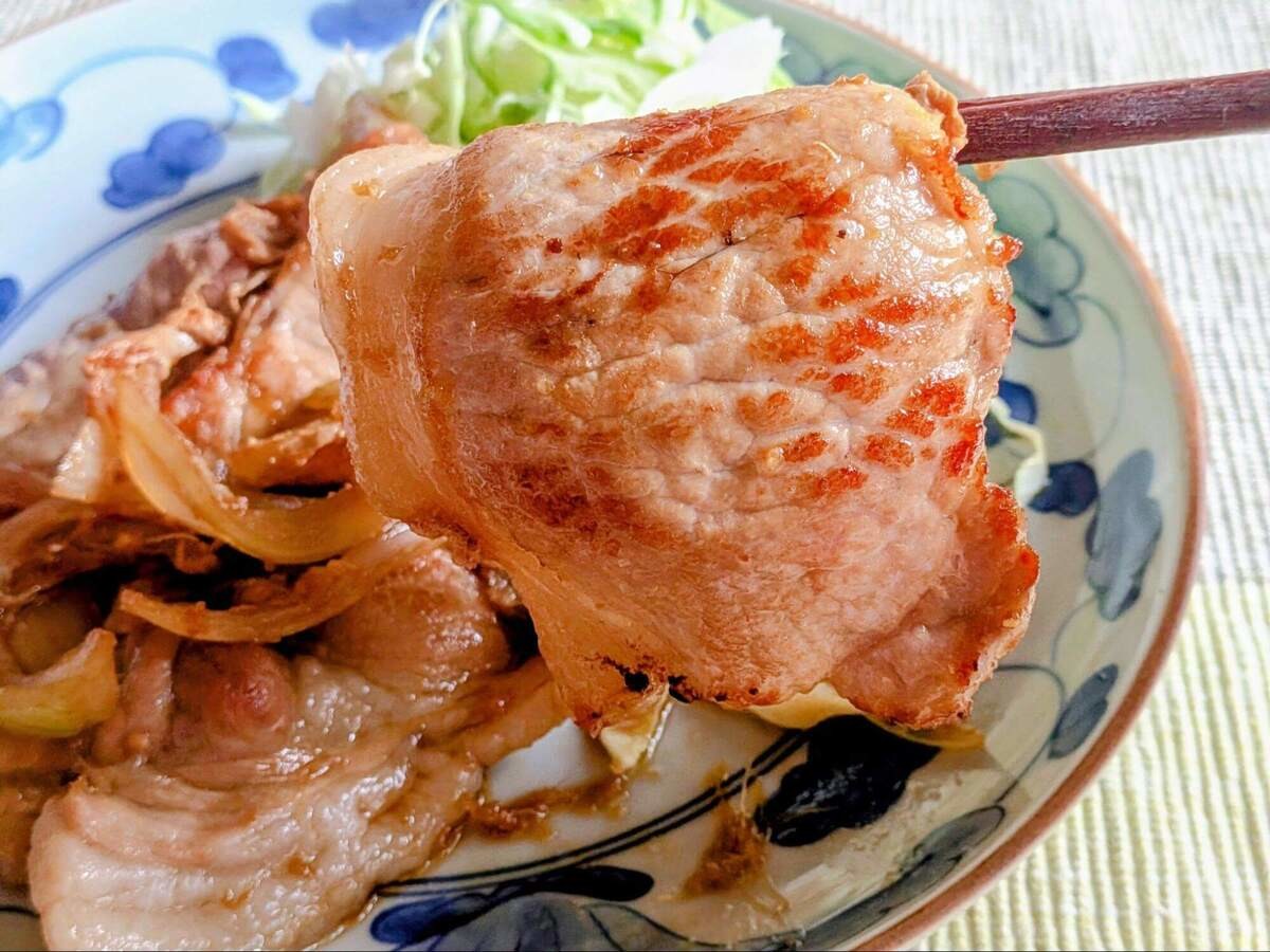 菱田アキラさん「豚肉生姜焼き」のレシピ