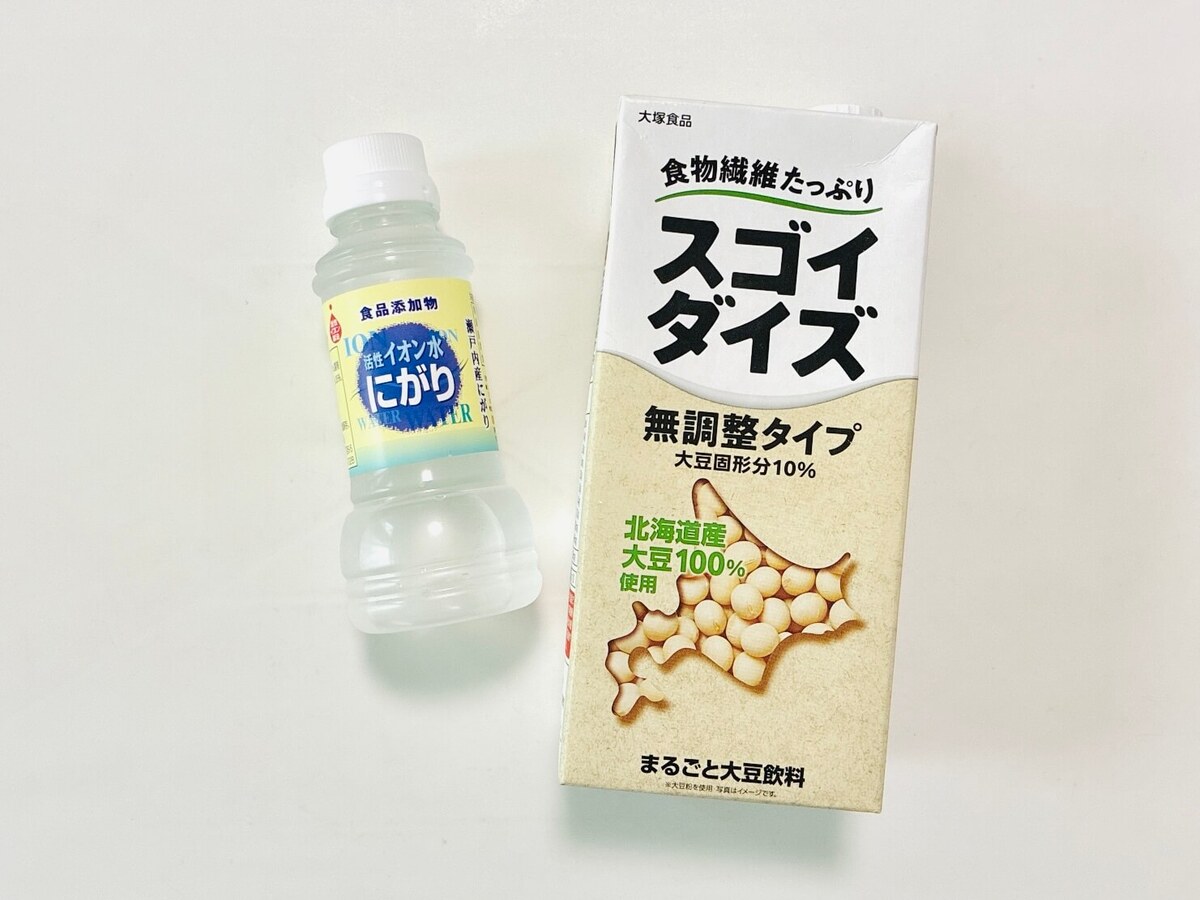 工藤詩織さん「自宅で手作り豆腐」のレシピ