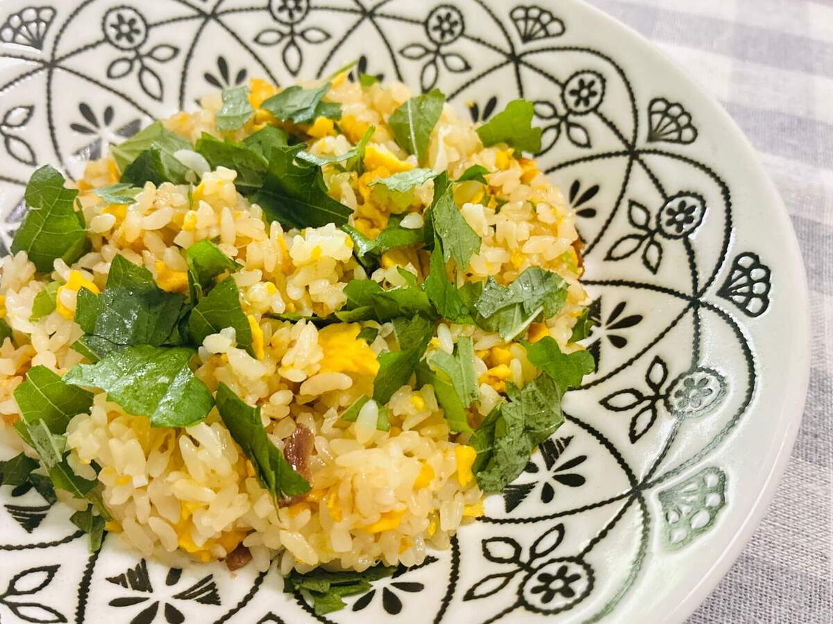 家でやっている市販のチャーハンの食べ方