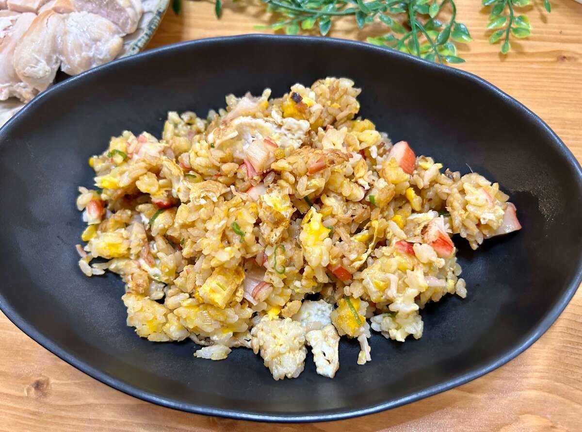 菰田欣也シェフ「カニチャーハン」