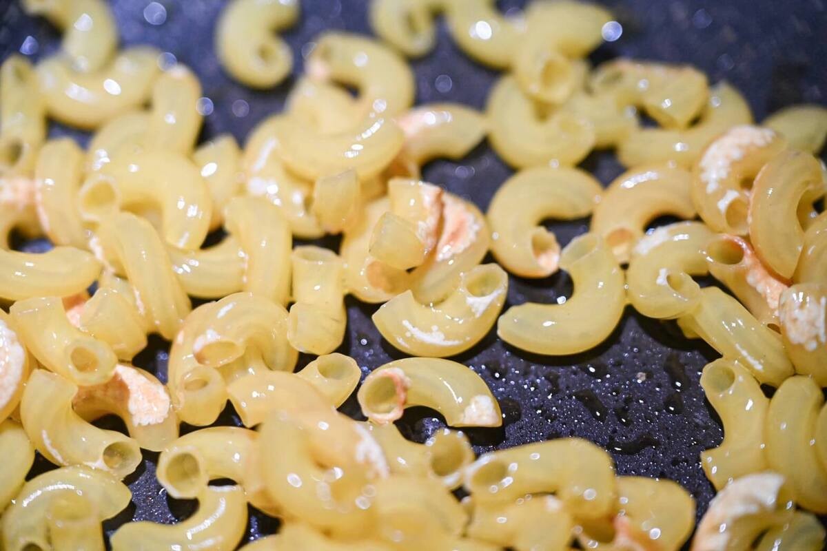 「マカロニスナック」のレシピ