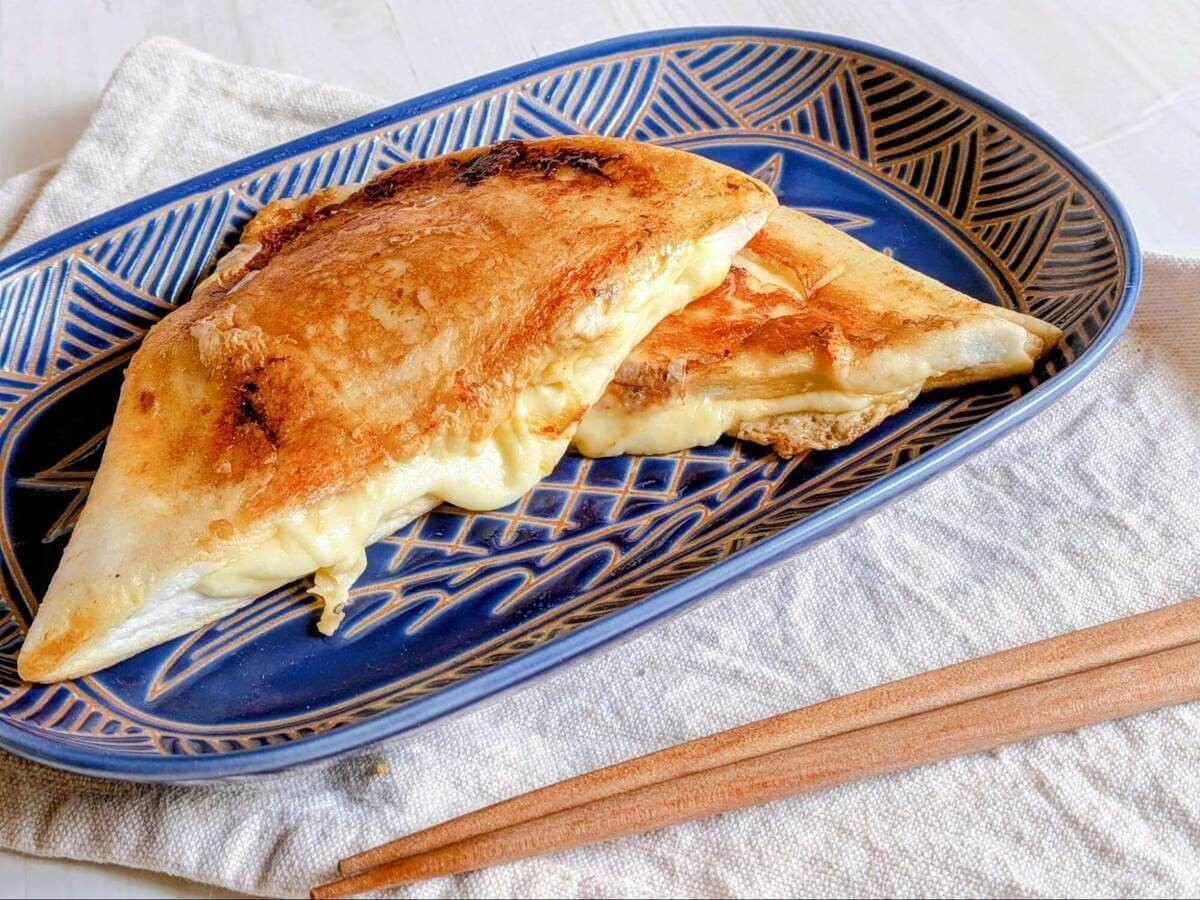 はんぺんのとろけるチーズ和風挟み焼き