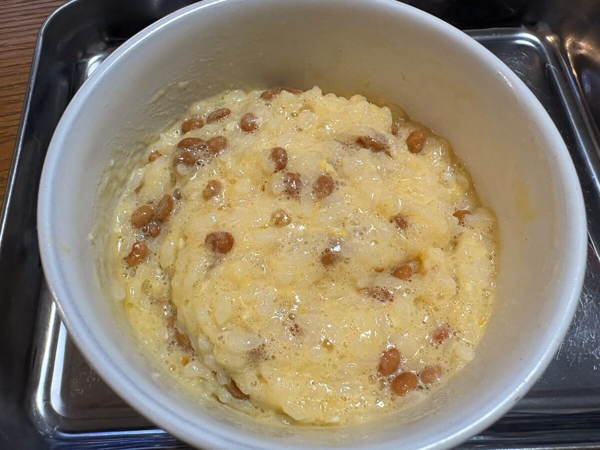 最強の納豆卵かけごはん
