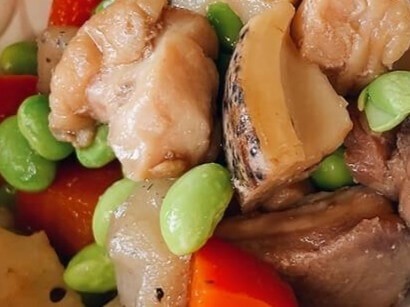 キッコーマン「レンジで簡単！筑前煮」のレシピ