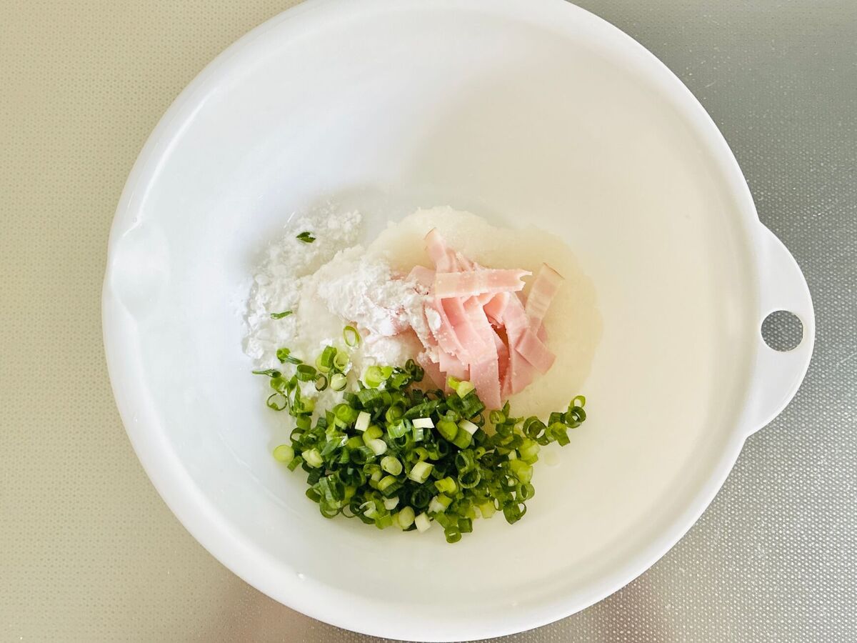 大原千鶴さん「大根もち」