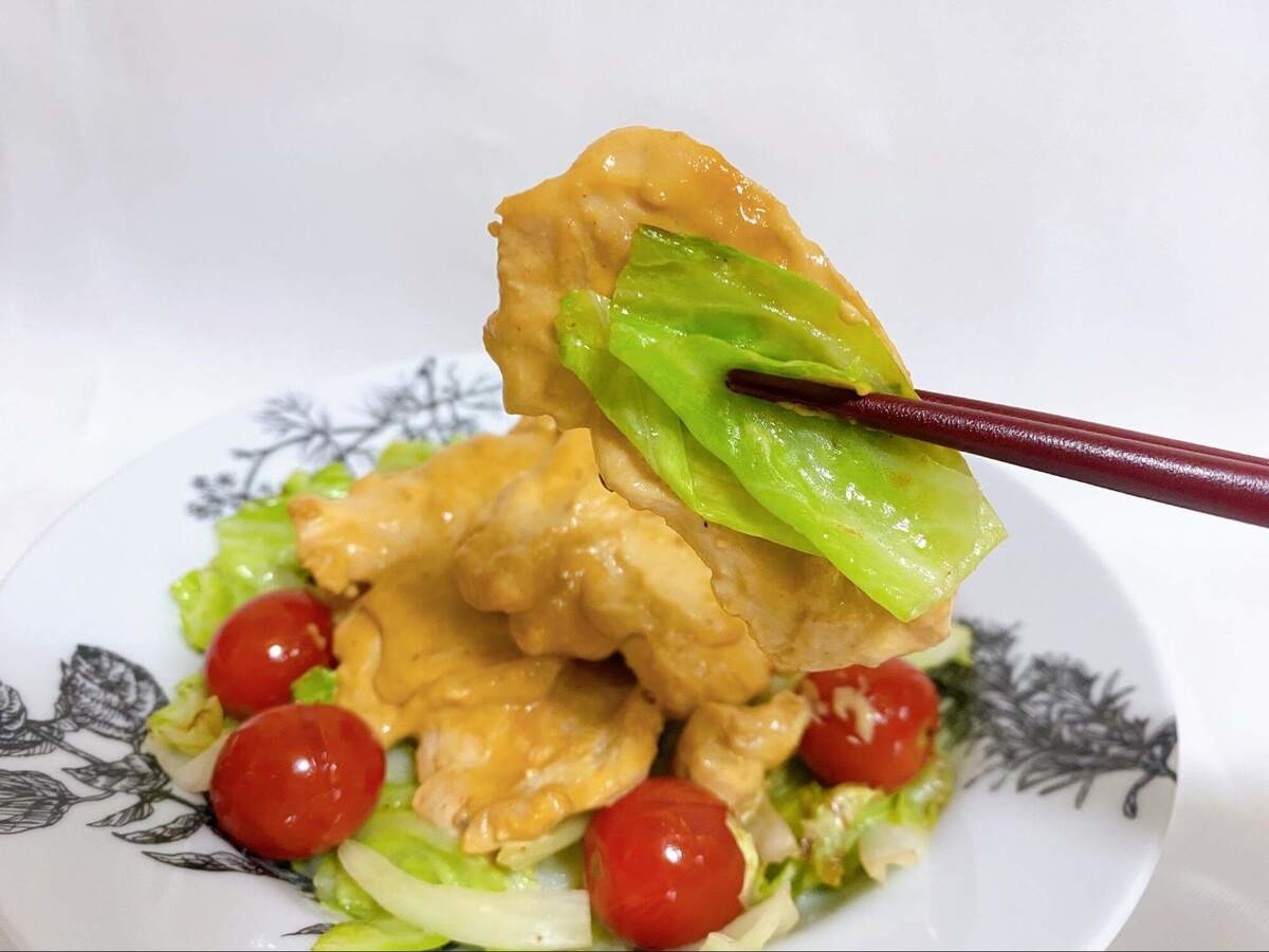 エバラ食品「黄金鶏むねマヨチキン」のレシピ