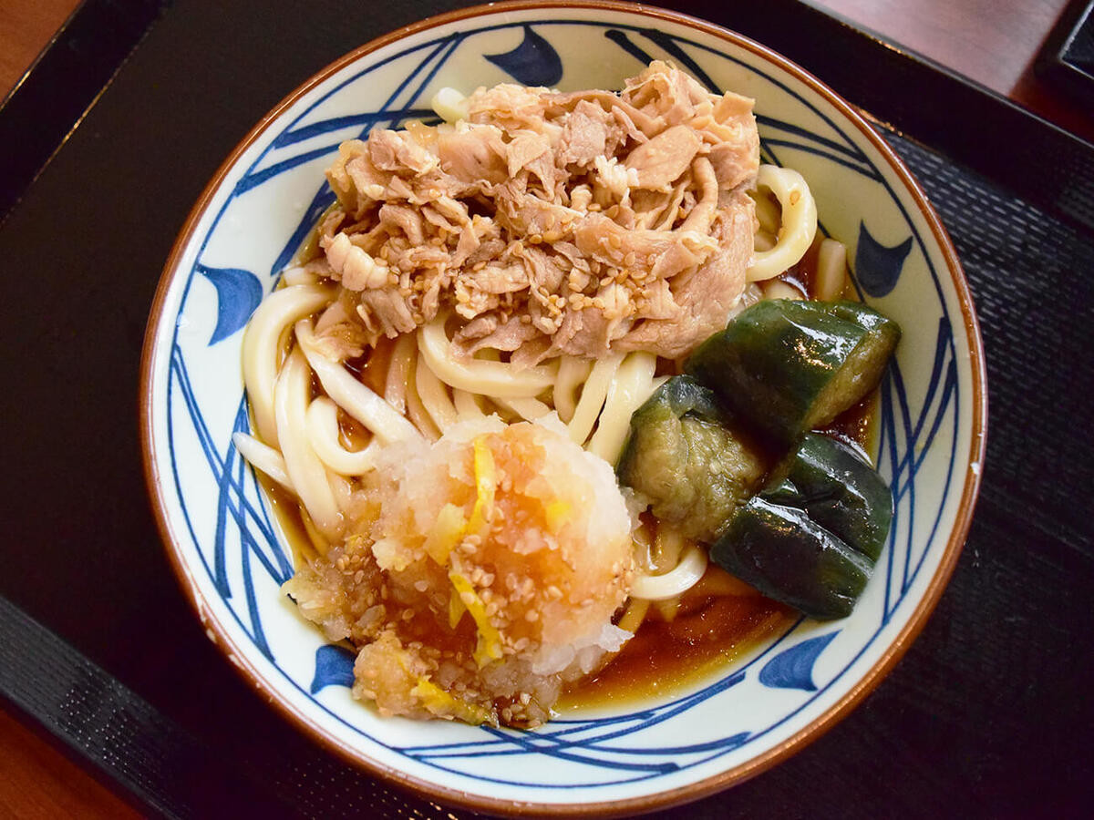 鬼おろし豚しゃぶぶっかけうどん