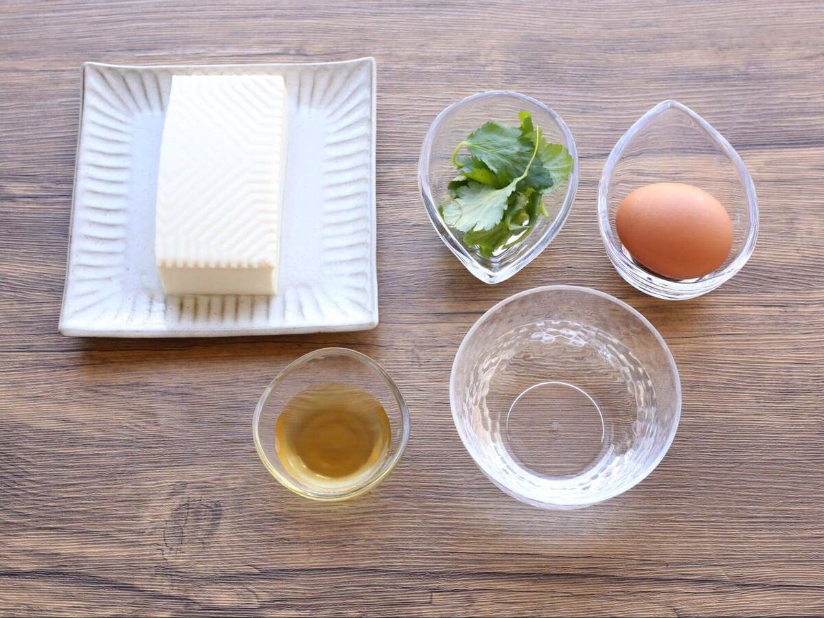 白だしでふわふわ豆腐