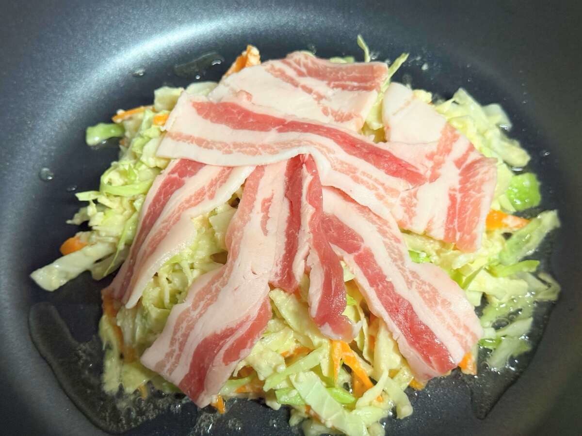 山本ゆりさん『ふわふわ豆腐お好み焼き』のレシピ