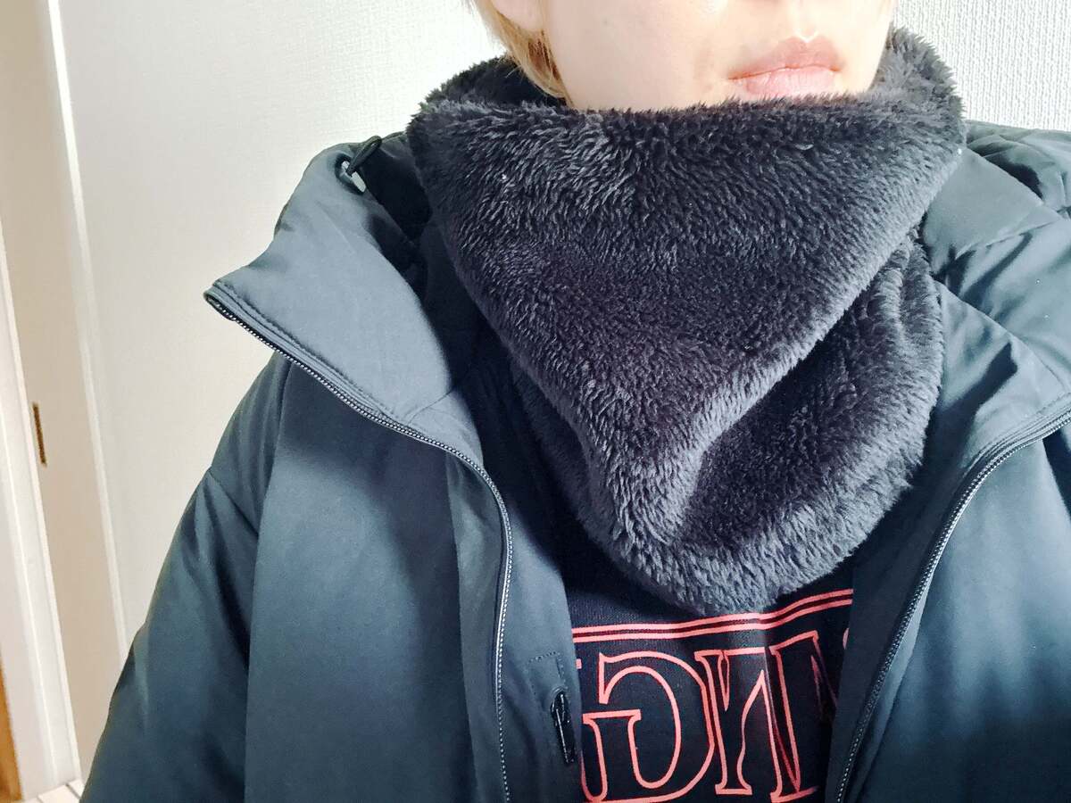 ユニクロ「ヒートテックファーリーフリースネックウォーマー」