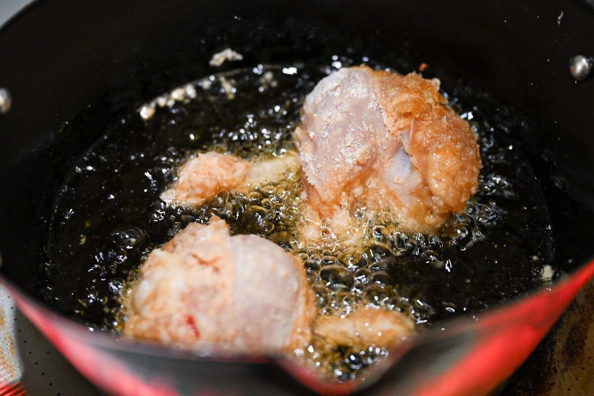 カリッと食感！チューリップ唐揚げ