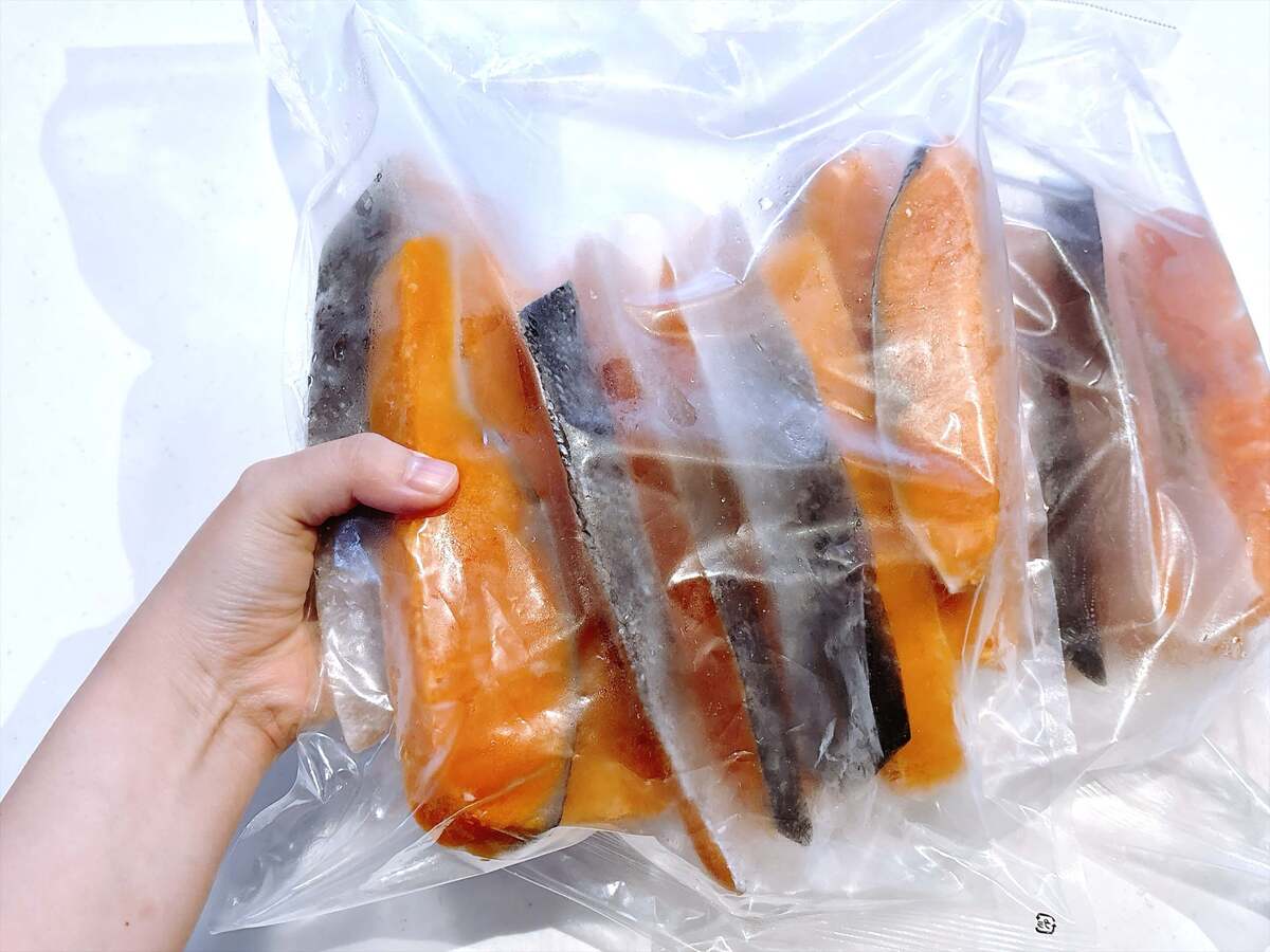 骨取り済みの銀鮭がたっぷり