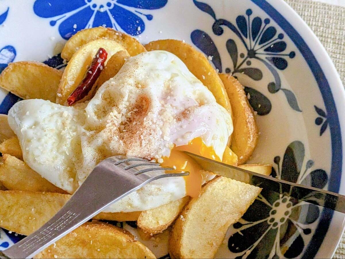 岩野上幸生さん「スペイン式目玉焼き」