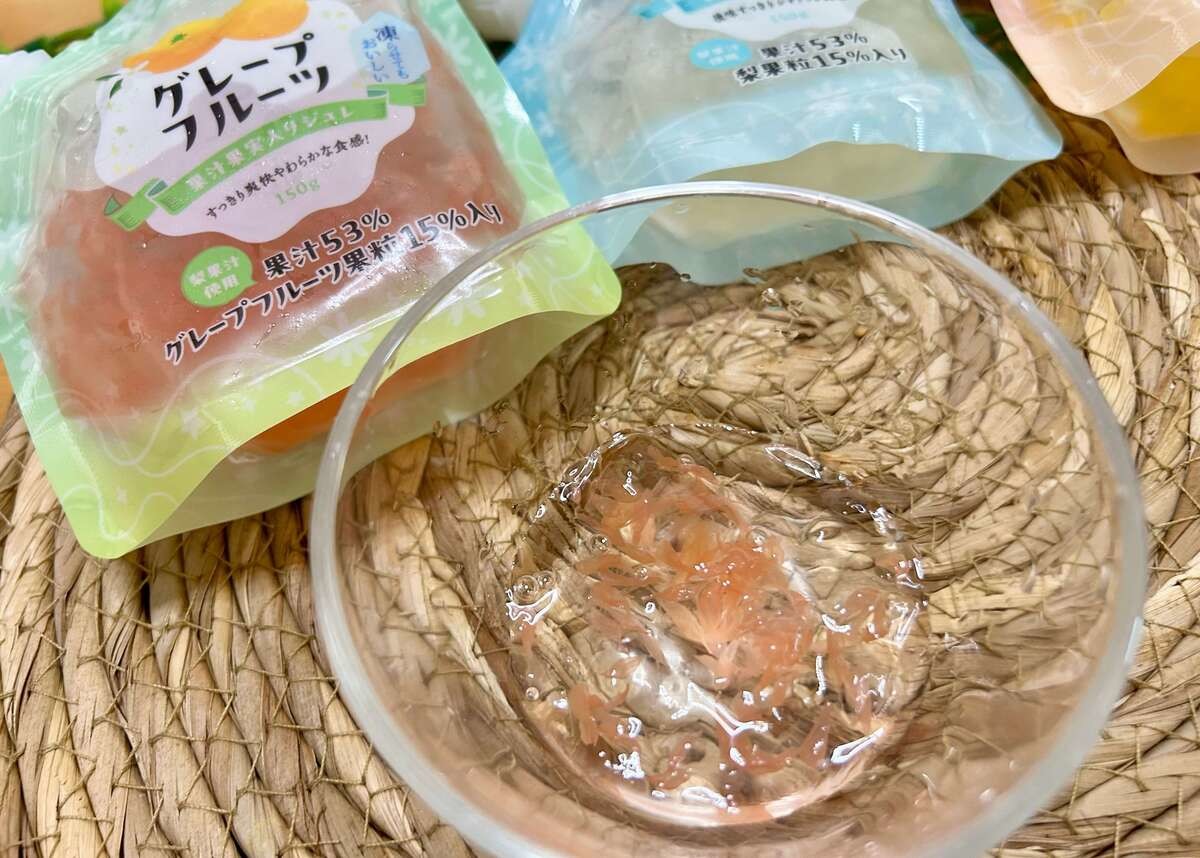 果汁果実入りジュレ