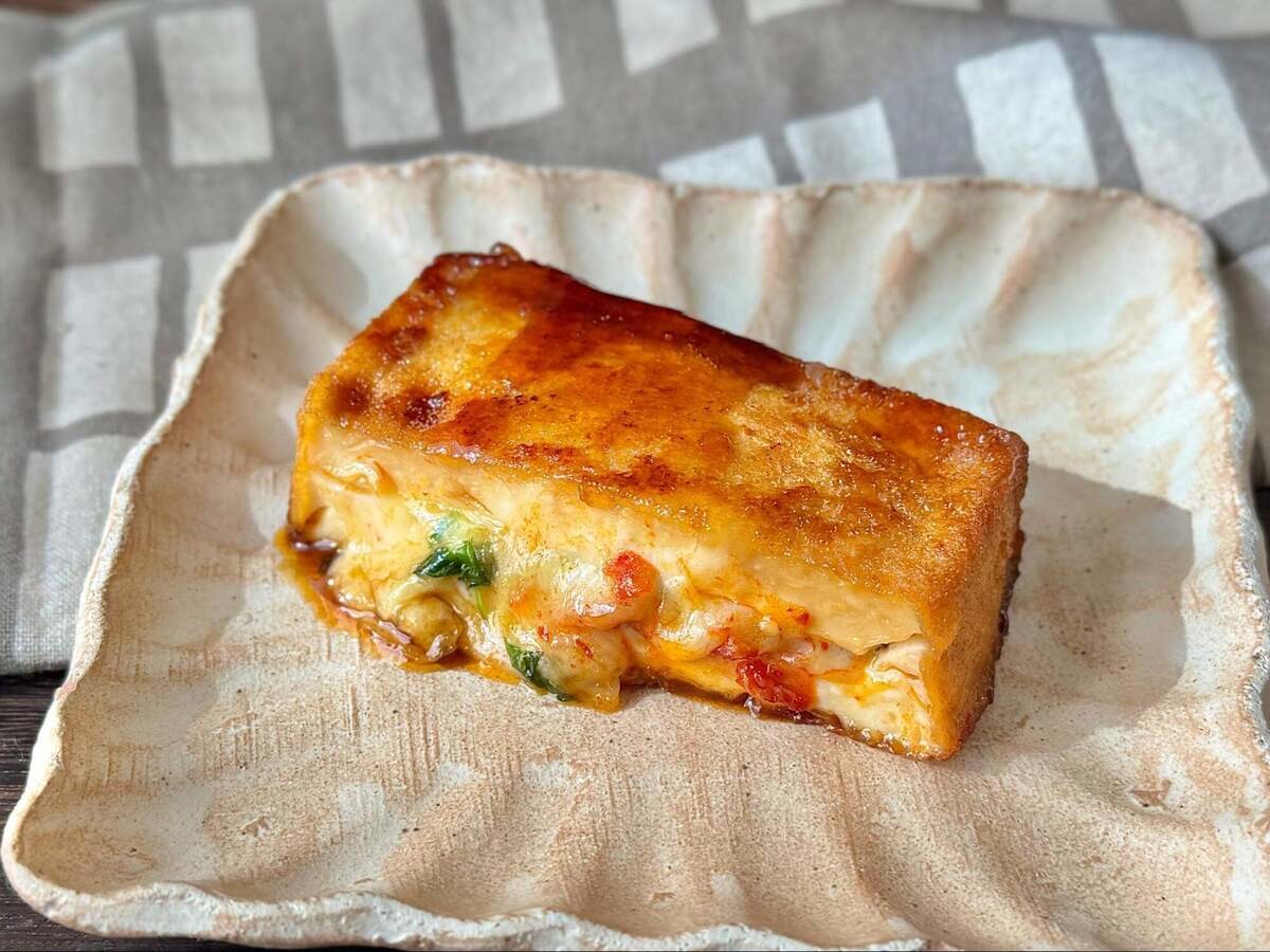 村上農園さん「厚揚げキムチーズ」