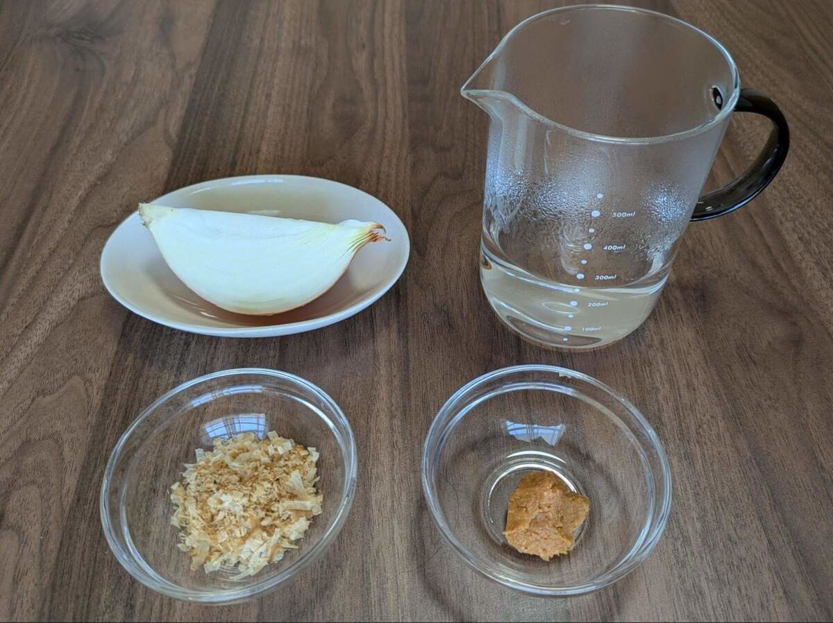 農林水産省「ズボラ味噌汁」のレシピ