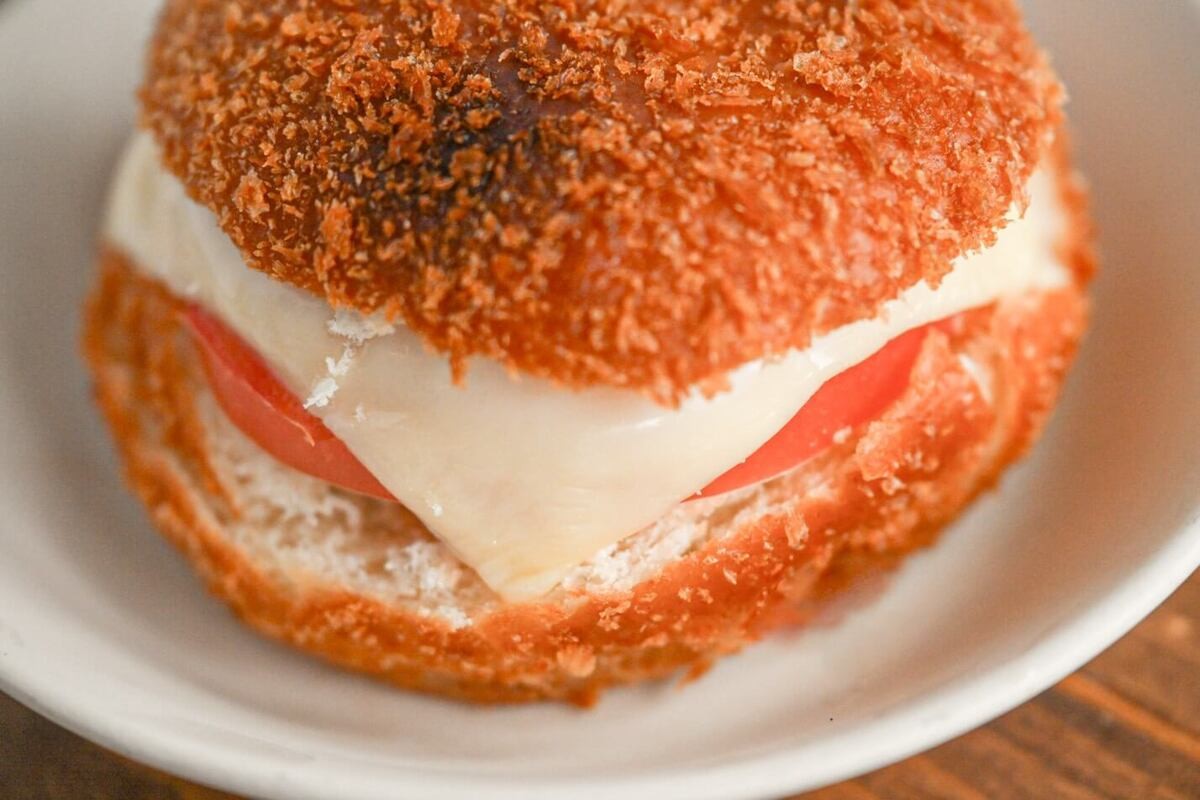 カレーパンバーガー