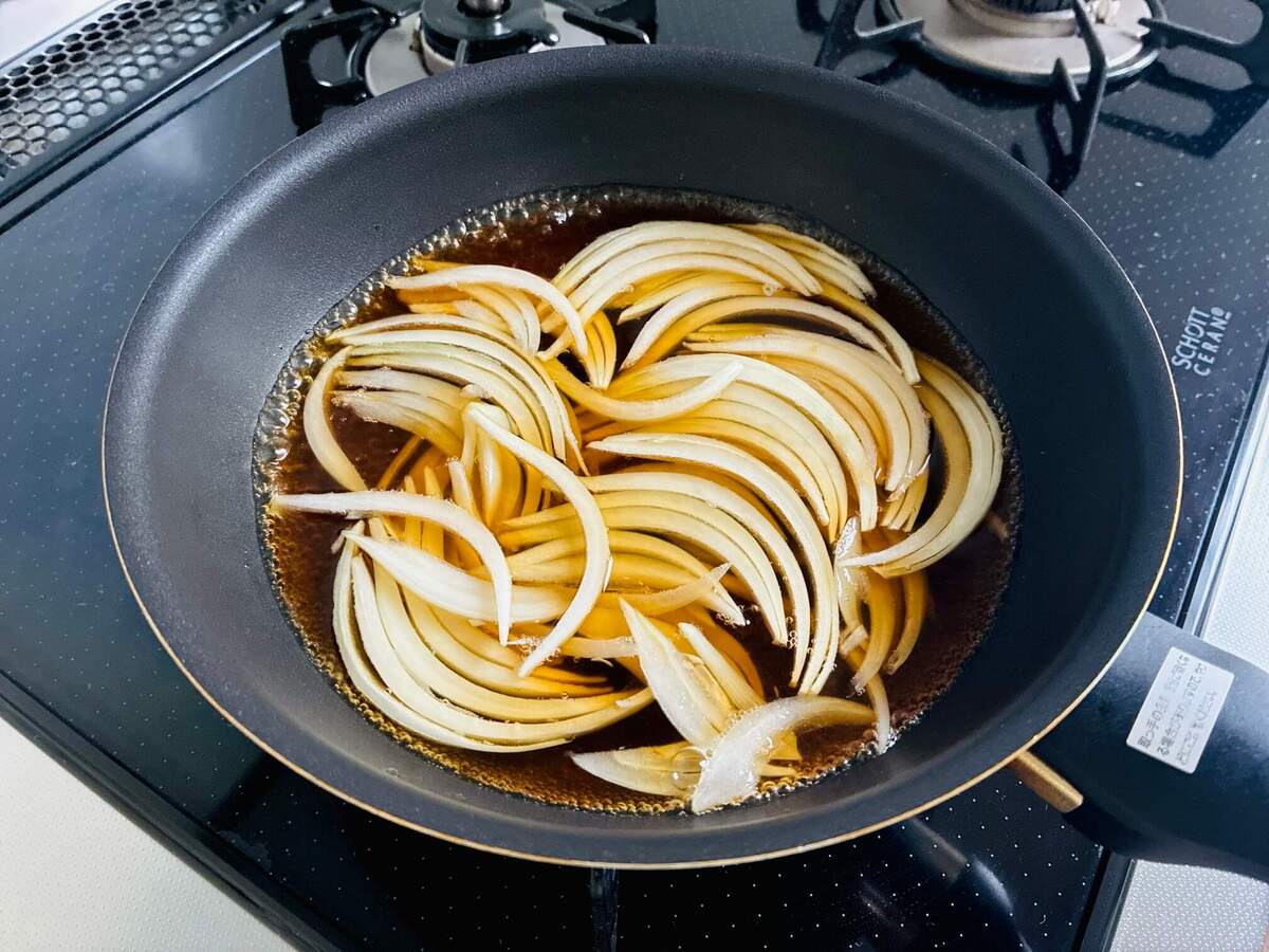 天乃屋 公式「歌舞伎揚の卵とじ」のレシピ