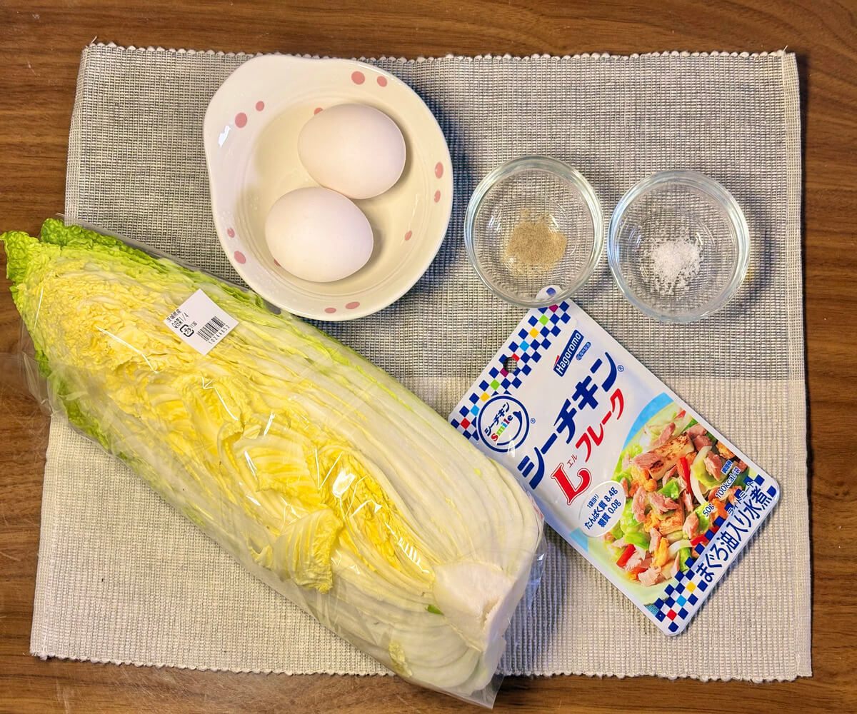 スパニッシュ白菜オムレツ