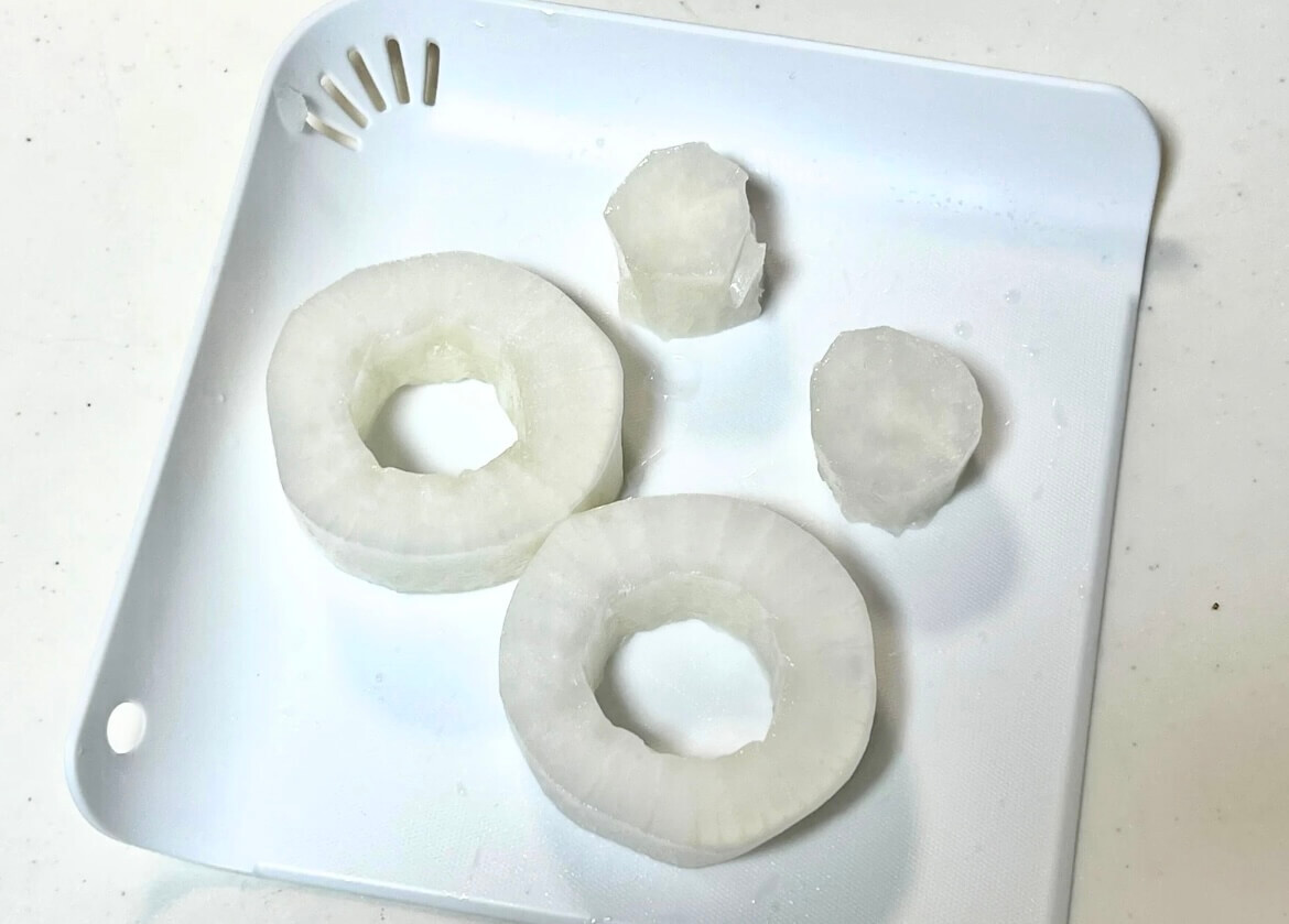 アキオさん「豚巻き大根の塔」