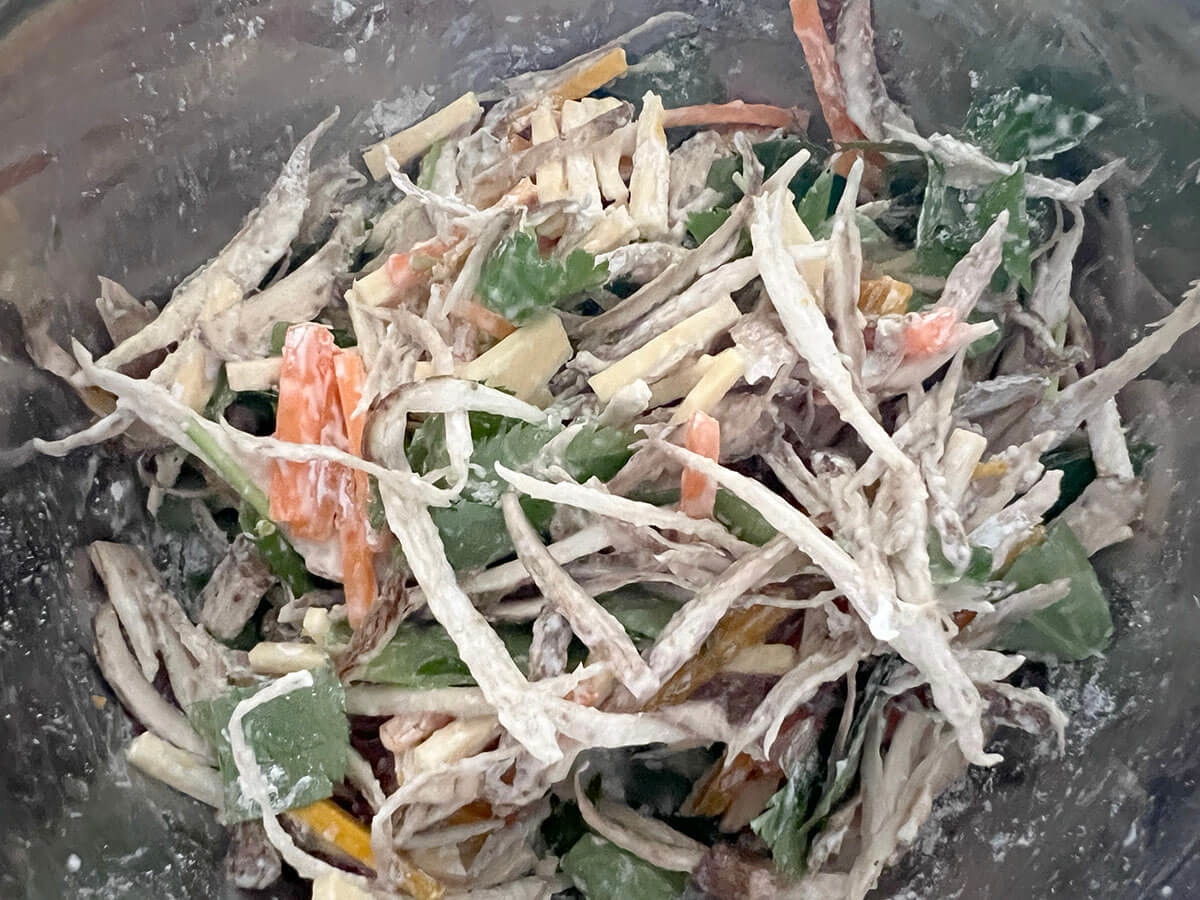 村田吉弘さん「野菜のかき揚げ」のレシピ