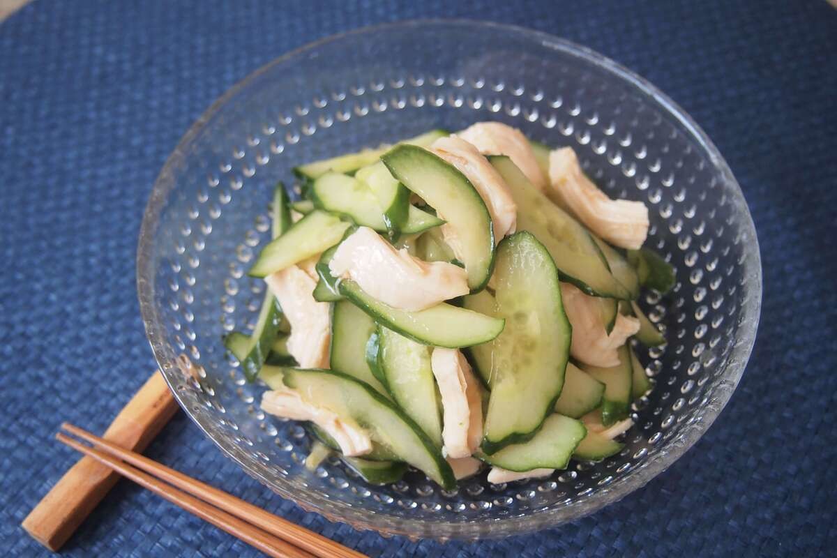 ささみとキュウリのあっさりナムル