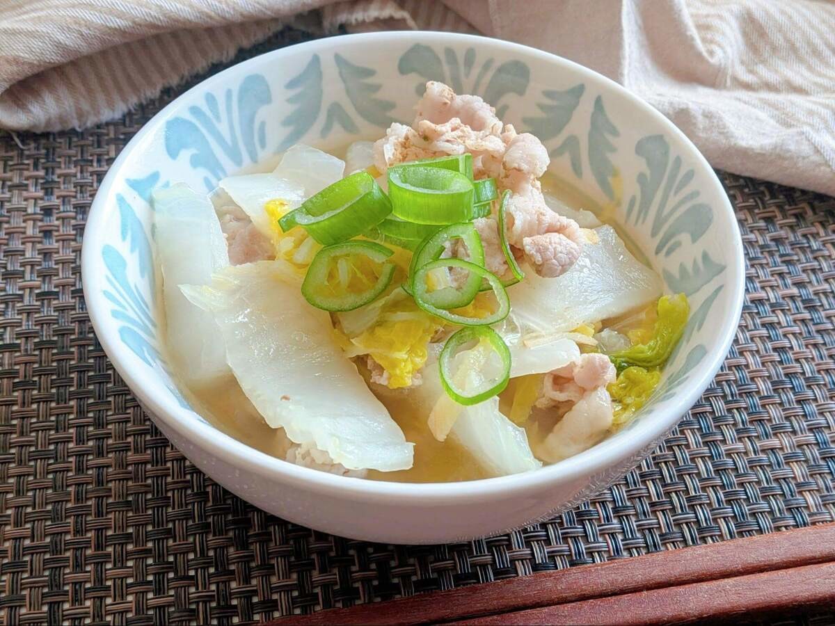 ヒガシマル醤油公式「白菜と豚バラ肉の煮物」