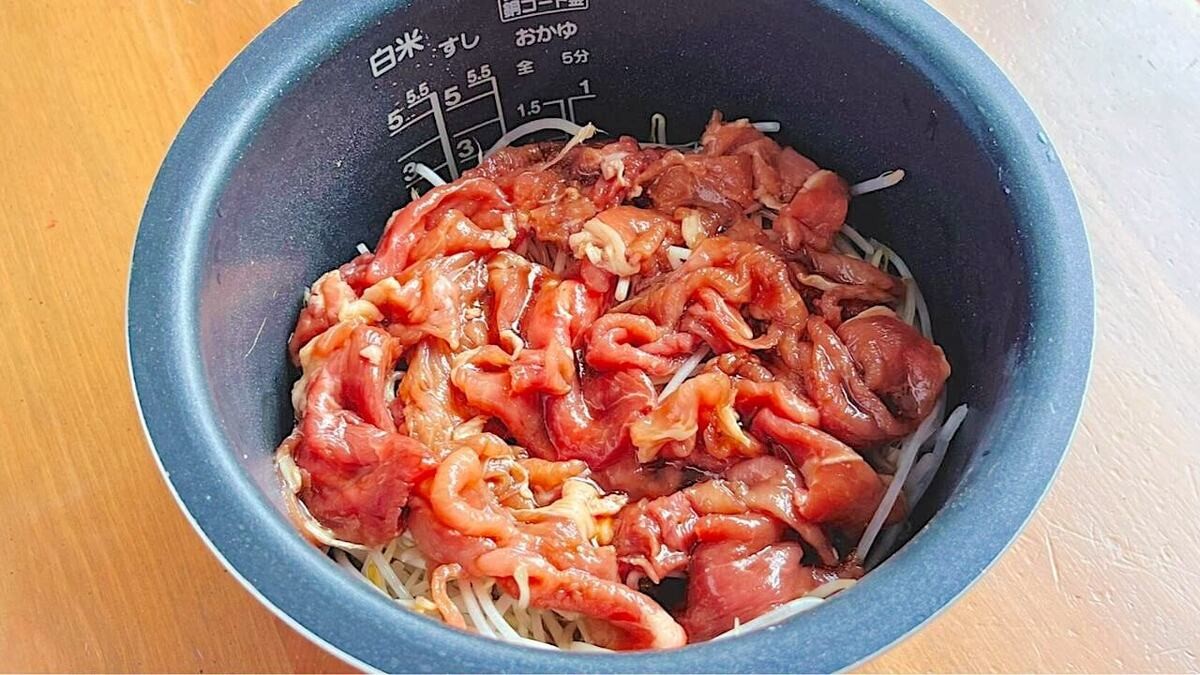 簡単ビビンバ風